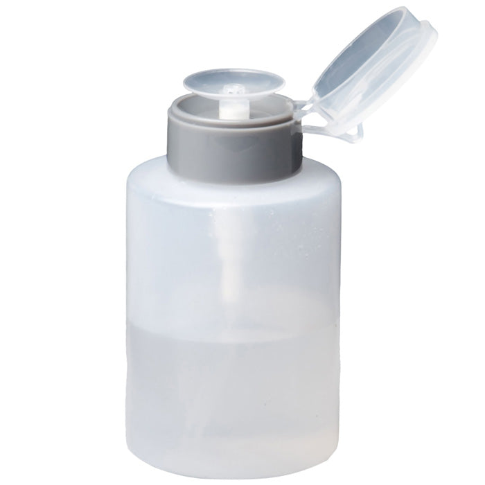 Alcohol Dispenser Bottle Translucent Plastic 9 oz