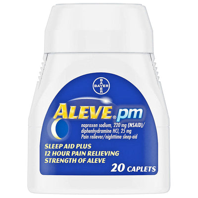 Aleve PM Nighttime Pain Reliever With Sleep Aid 20 Count