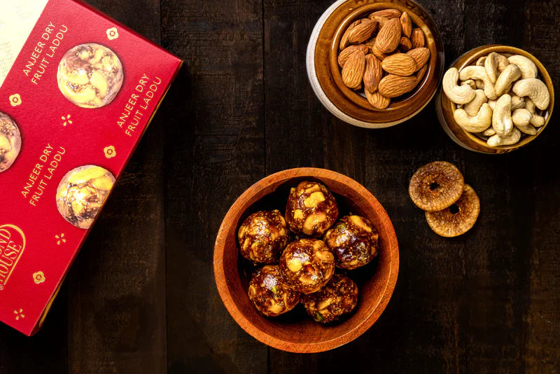 Almond House Anjeer Dryfruit Laddu 400 gms