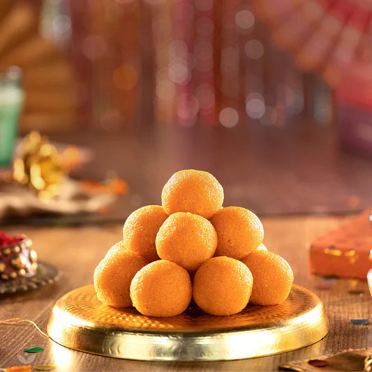 Almond House Motichur Laddu 500 gms