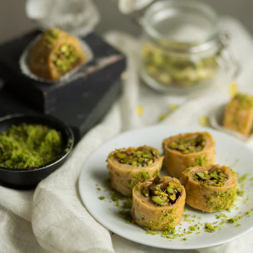 Almond House Pistachio Turkish Roll 500 gms