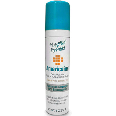 Americaine Benzocaine Topical Anesthetic Spray 2 oz