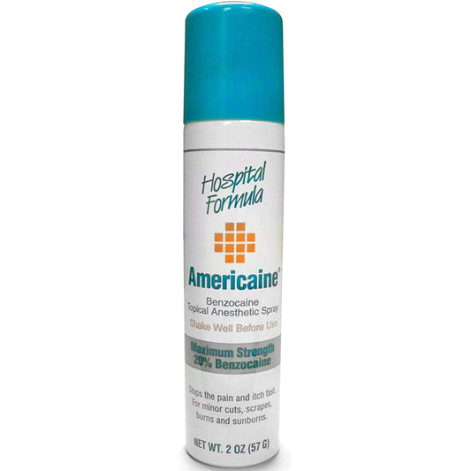Americaine Benzocaine Topical Anesthetic Spray 2 oz