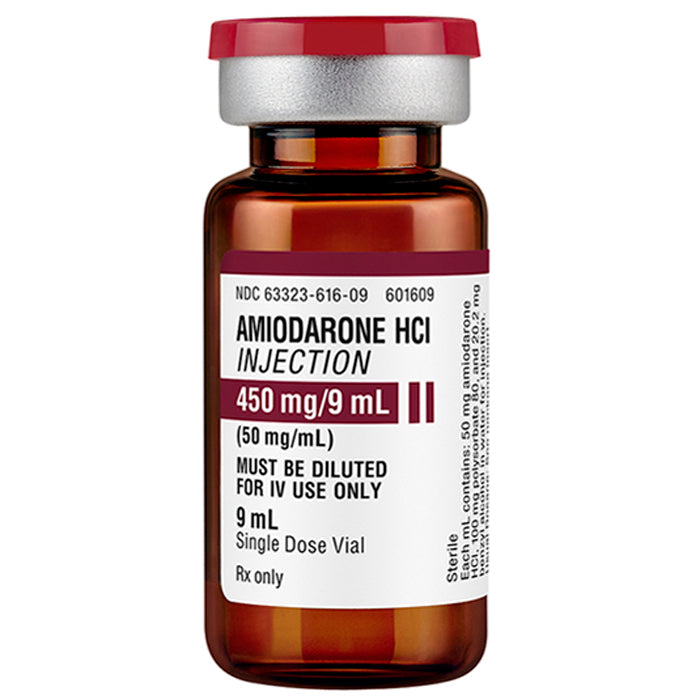 Amiodarone Injection IV For Arrhythmia 50 mg/mL Vial 9 mL by Fresenius (Rx)