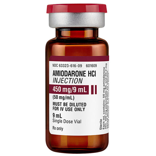 Amiodarone Injection IV For Arrhythmia 50 mg/mL Vial 9 mL by Fresenius (Rx)