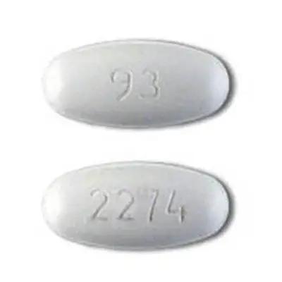 Amoxicillin and Clavulanate Potassium 500 mg/125 mg Tablets 20/Bottle (Rx)