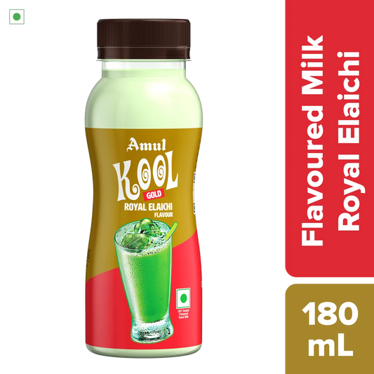Amul Gold Kool Royal Elaichi Flavoured Milk 180ML
