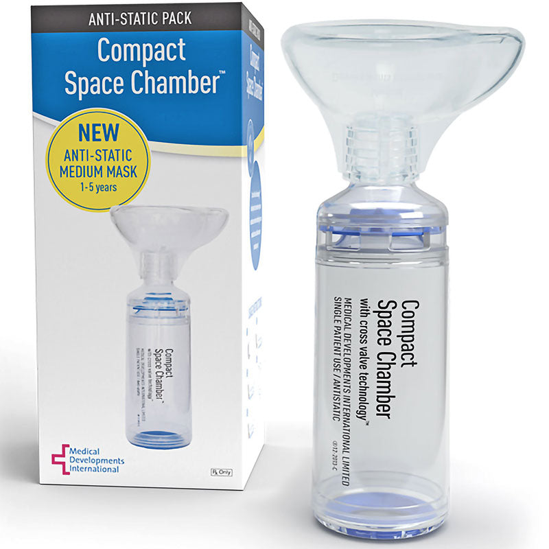 Anti-Static Compact Space Chamber Plus Inhaler Holding Chamber without Mask
