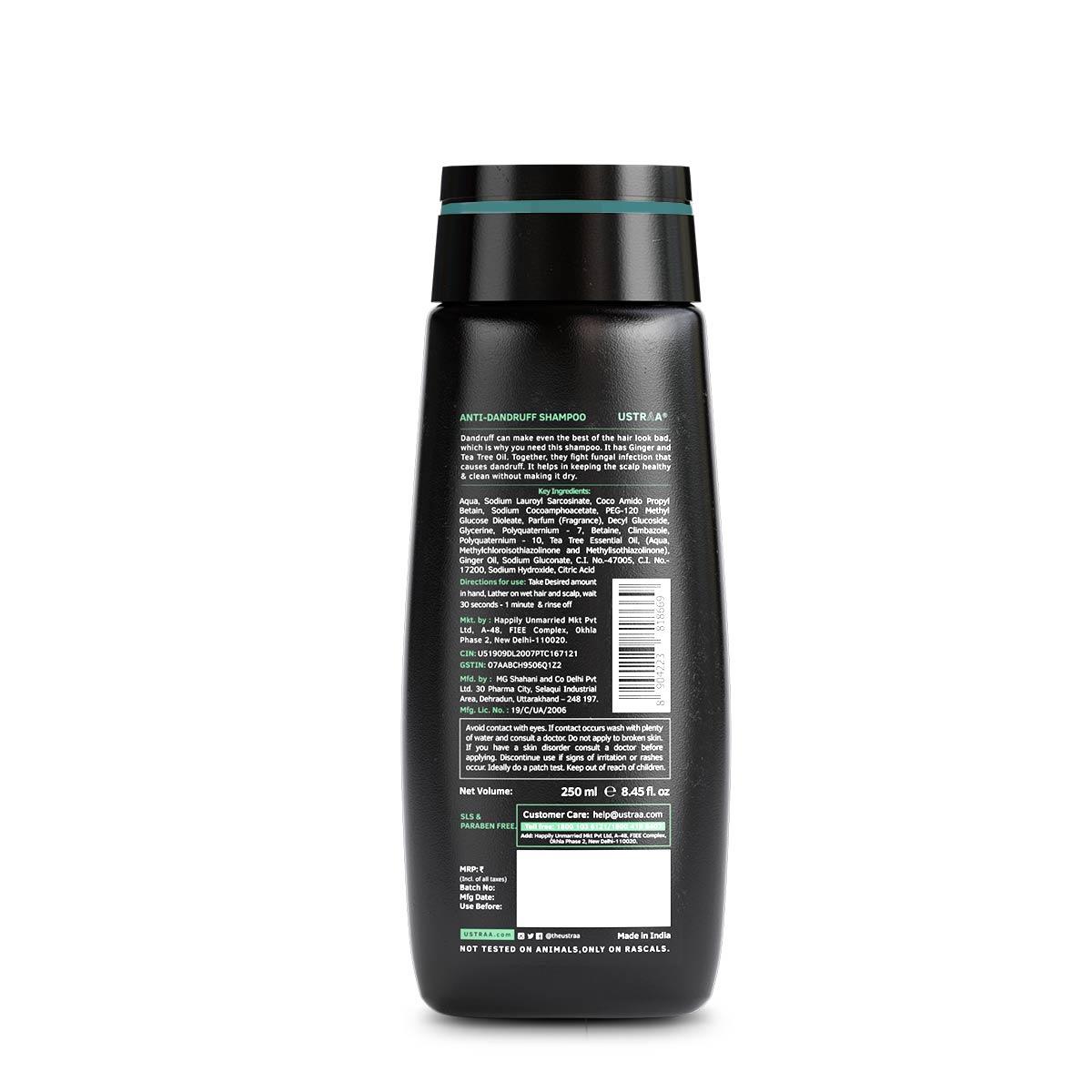 Ustraa Anti Dandruff Hair Shampoo - 250 ml