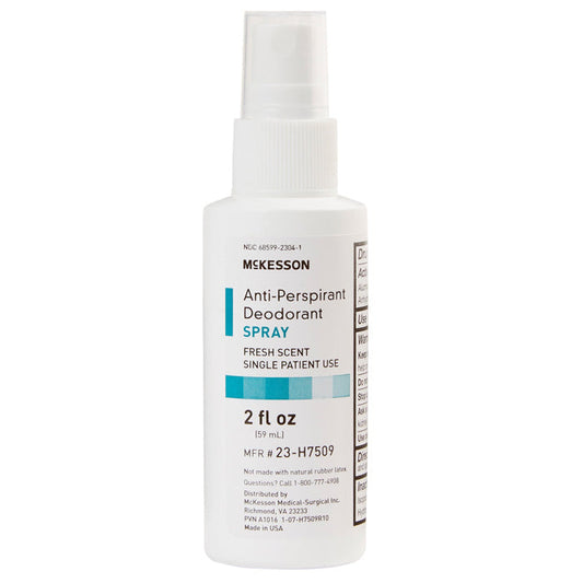 Antiperspirant Deodorant Spray with Fresh Scent 2 oz