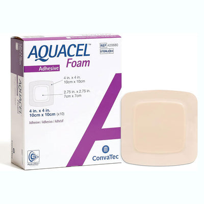 Aquacel Adhesive Silicone Foam Dressing with Border