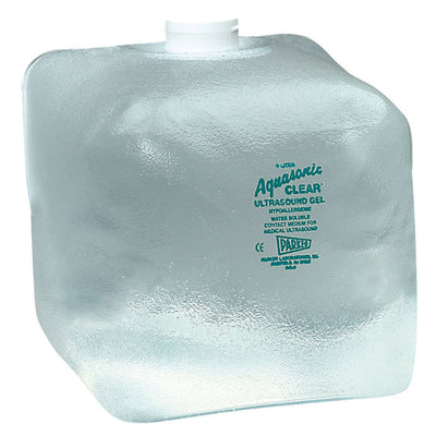 Aquasonic Ultrasound Gel Clear, High Viscosity 5 Liter Jug