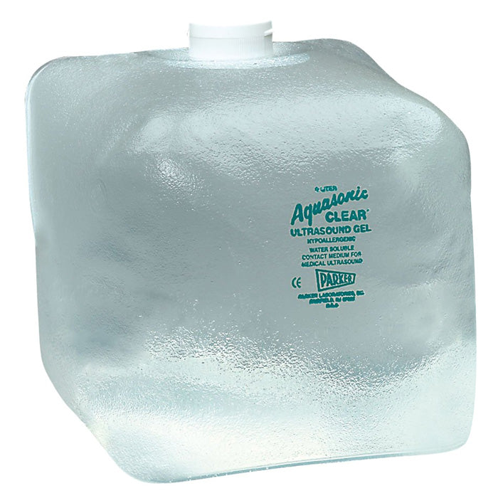 Aquasonic Ultrasound Gel Clear, High Viscosity 5 Liter Jug