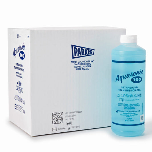 Aquasonic Ultrasound Gel High Viscosity 1 Liter Bottles 6/Case