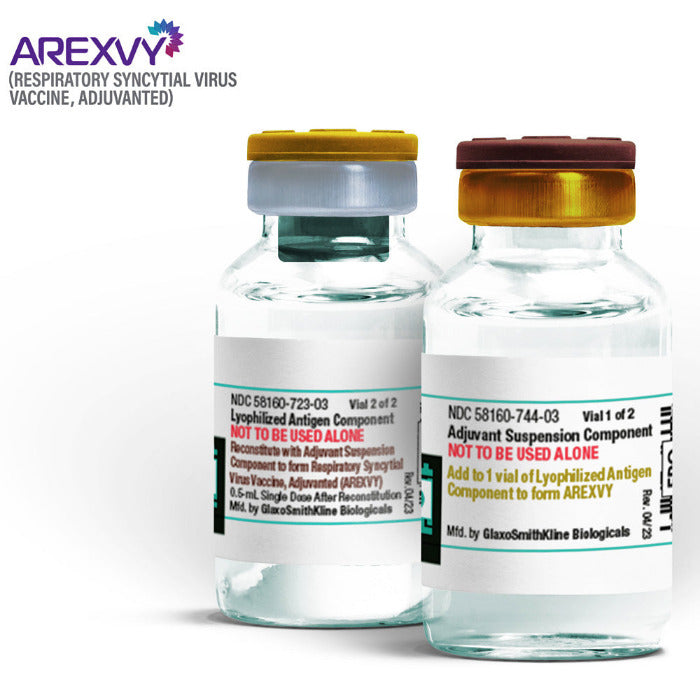 Arexvy RSV Vaccine RSVPreF3 Antigen-AS01E (PF) Respiratory Syncytial Virus Vaccine 10 Doses ** Refrigerated Item