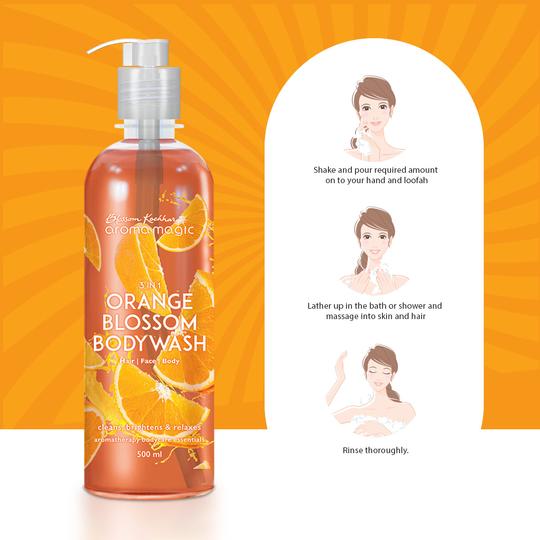 Aroma Magic 3 in 1 Orange Blossom Body Wash