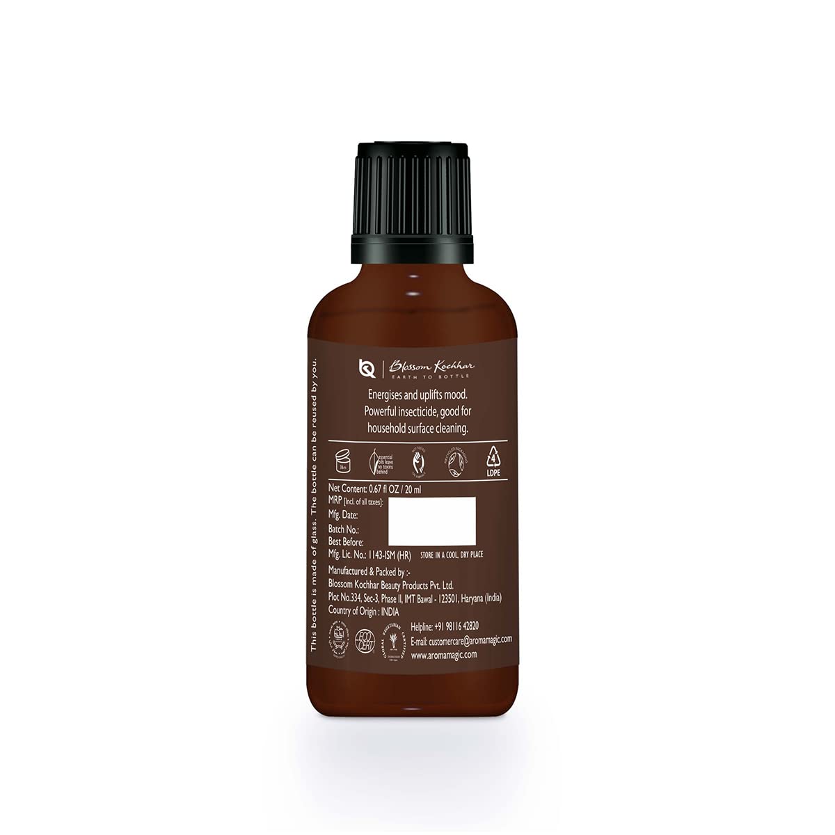 Aroma Magic Lemon Grass Essential Oil (20 ml)