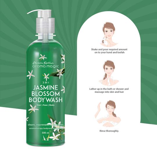 Aroma Magic 3 In 1 Jasmine Blossom Body Wash