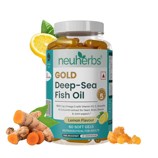 Gold Deep-Sea Fish Oil With Higher Strength Omega-3