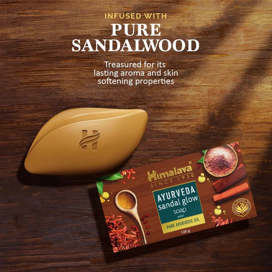 Himalaya Wellness Ayurveda Sandal Glow Soap | 125 gms