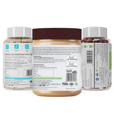 Daily Essentials Wellness Combo with Free Omega Peanut Butter