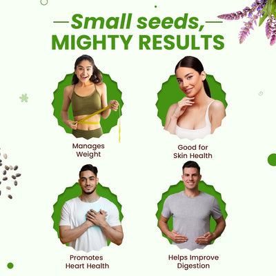 Organic Chia Seeds for Weight Loss & Boost Health