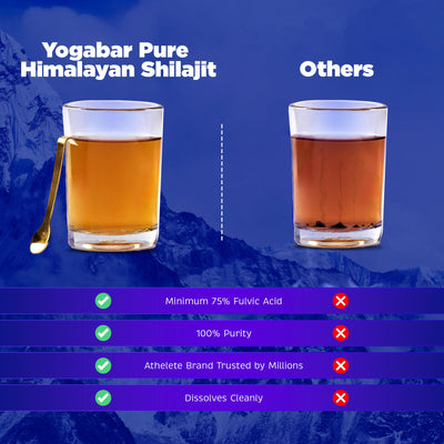 100% Pure Himalayan Shilajit Resin