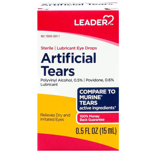 Artificial Tears Eye Drops (Comparable to Murine Tears) 15 mL, Sterile