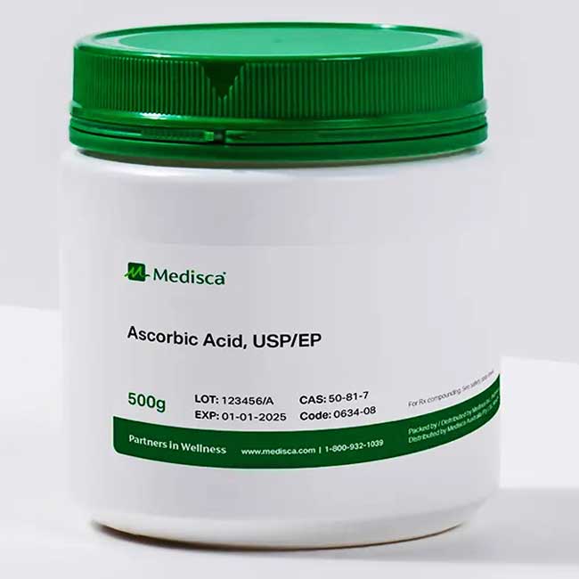 Ascorbic Acid API Powder USP for Customer Compounding (Rx)