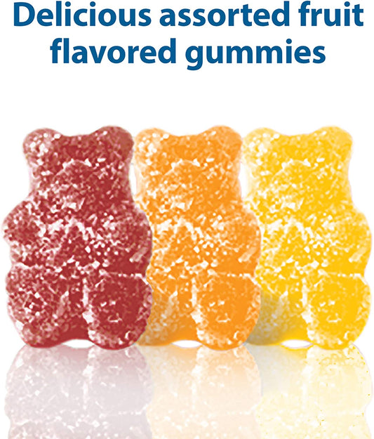 Digestive Advantage Kids Probiotic Gummies Chewable Assorted Fruit Flavor 60 Count