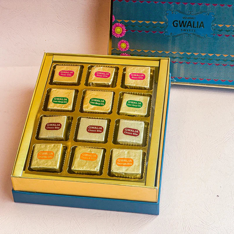 Gwalia Sweets Assorted Bite Box - 500 gms