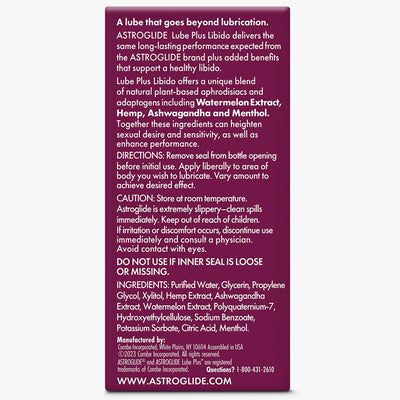 Astroglide Lube Plus Libido Arousal Lube