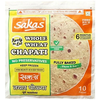 Authentic Indian Chapati – Heat & Eat (Frozen) – Himkhand