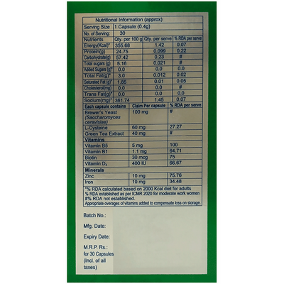 Cipla Adgain Plus Healthy Hair Capsules