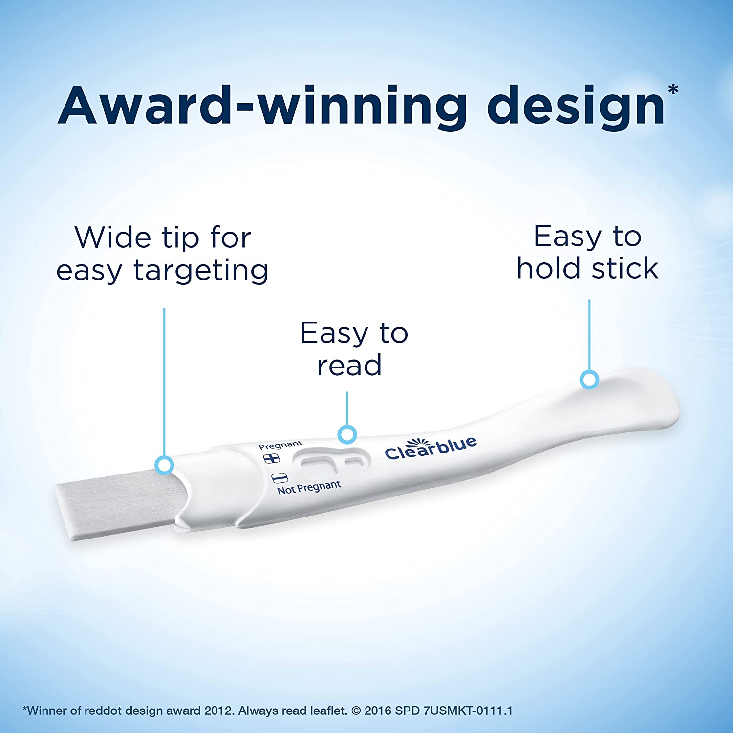 Clearblue Rapid Detection Pregnancy Test (Results 5 Days Sooner), 2 Pack