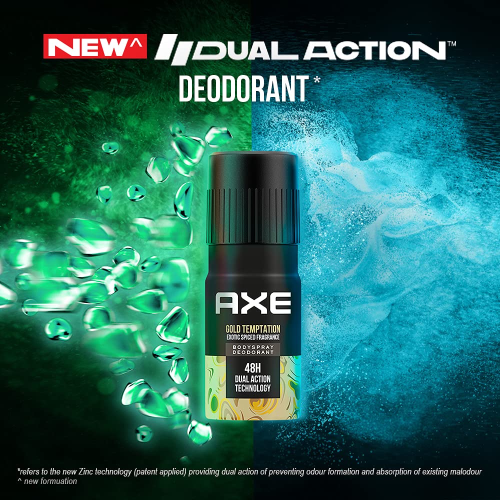 Axe Gold Temptation Long Lasting Deodorant Bodyspray For Men