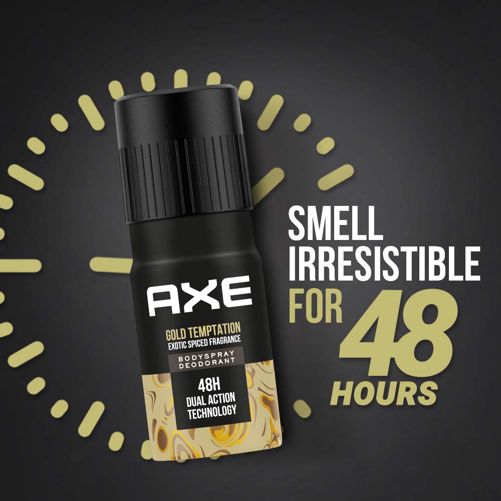 Axe Gold Temptation Long Lasting Deodorant Bodyspray For Men
