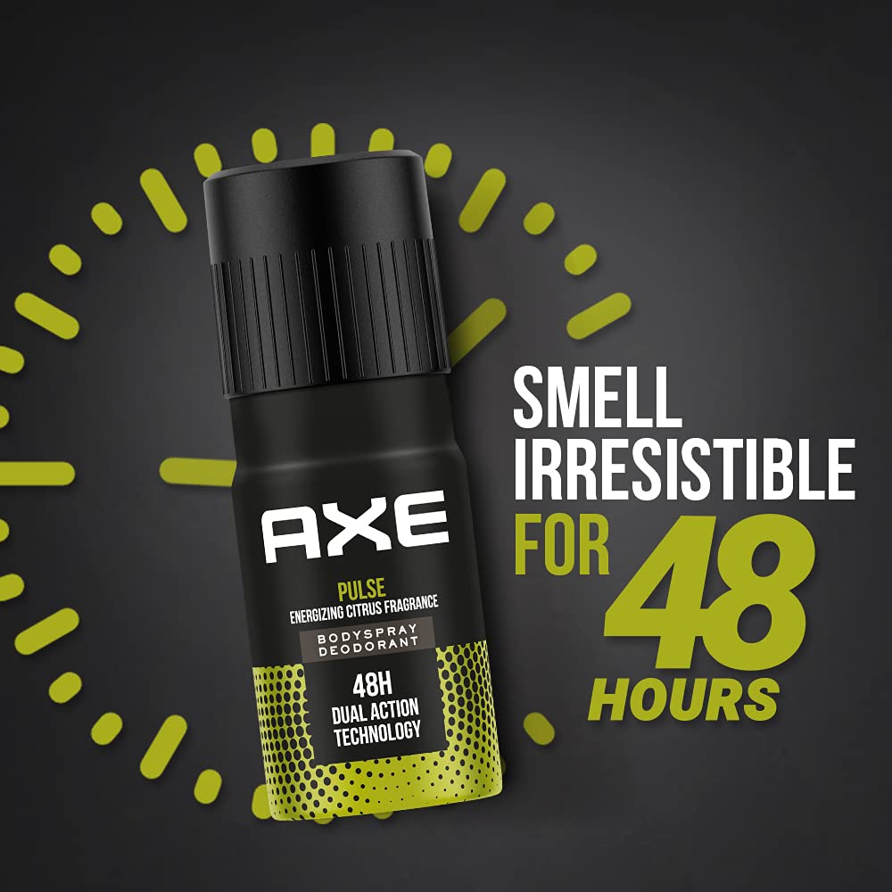 Axe Pulse Long Lasting Deodorant Body Spray For Men (150 ml)