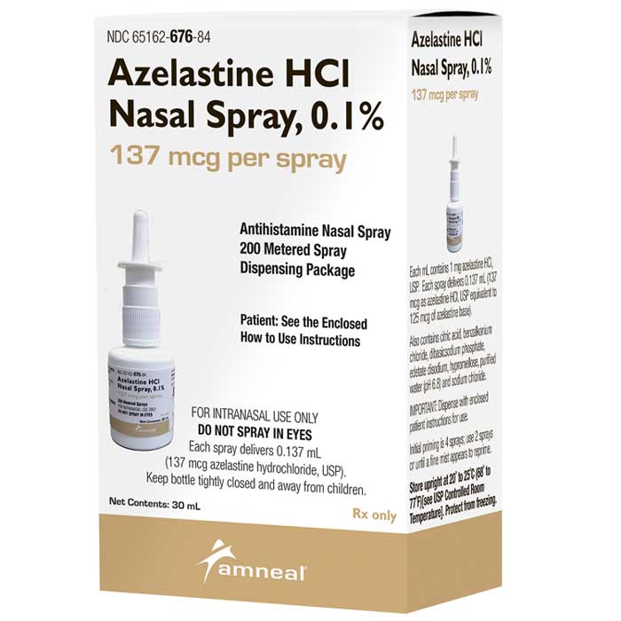 Azelastine Nasal Spray 137 mcg (Rx)