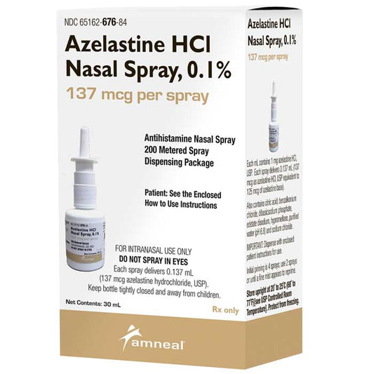 Azelastine Nasal Spray 137 mcg (Rx)