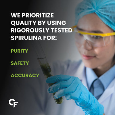 Carbamide Forte Organic Spirulina Tablets 2000 mg Per Serving - Spirulina Supplement | Supports Energy, Immunity & Detox | Certified Spirulina Organic Tablet - Veg 180 Tablets