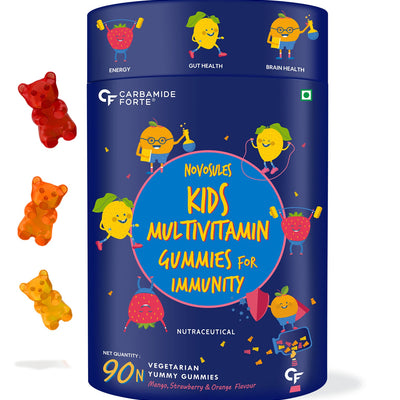 Carbamide Forte Multivitamin Gummies For Kids | Multivitamin For Kids With 20 Nutrients | Gummy Bear Kids Multivitamin Gummies With Superfoods | Multi Vitamin Gummies Kids For 4-6 Years | 90 Kids Gummies