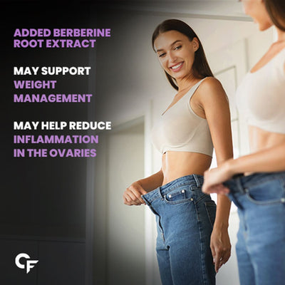 Carbamide Forte PCOS Supplements for Women with 40:1 Ratio of Myo Inositol to D Chiro Inositol | Hormonal Balance for Women | Inositol Supplement for PCOS - 60 Veg PCOS Tablets