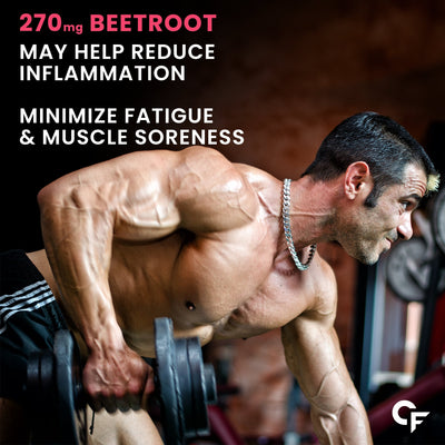 Carbamide Forte L Arginine Powder with Beetroot 3000mg - Strawberry Flavour - 90g