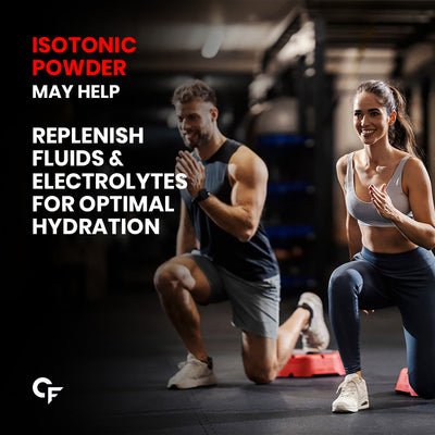 Carbamide Forte Isotonic Powder | Instant Energy Drink for Workout | Electrolyte Powder with added BCAA & L Glutamine - Watermelon Flavour - 500g (Pack of 1)