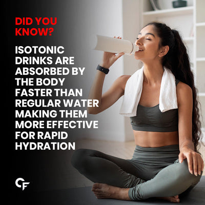Carbamide Forte Isotonic Powder | Instant Energy Drink for Workout | Electrolyte Powder with added BCAA & L Glutamine - Watermelon Flavour - 500g (Pack of 1)