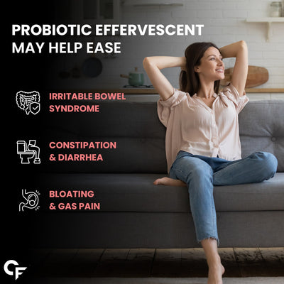 Carbamide Forte Probiotics for Gut Health | Probiotics Effervescent | Gut Health Supplements | Probiotics Supplements for Support Digestion & Immunity - 20 Effervescent Tablets