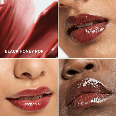 Clinique Pop Plush Creamy Lip Gloss (Black Honey Pop)