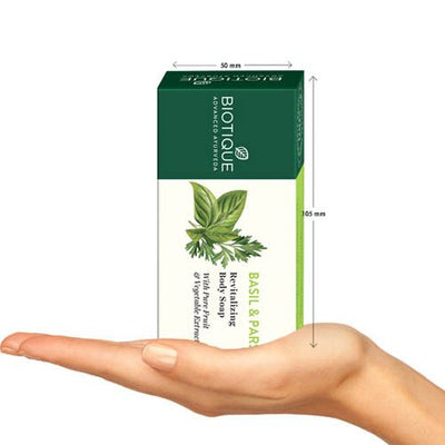 Biotique Basil And Parsley Revitalizing Body Soap