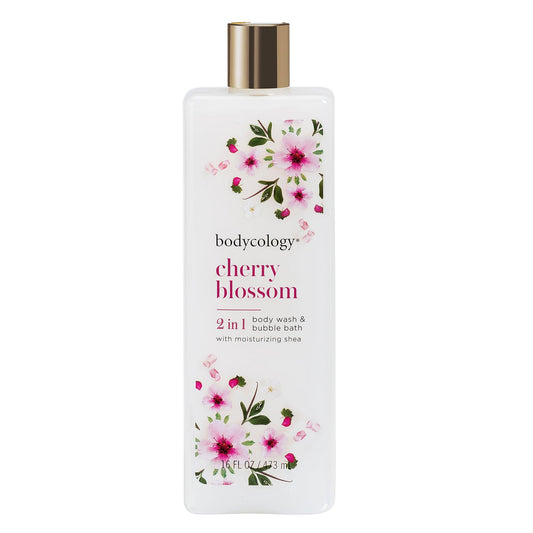 Cherry Blossom 2In1 Body Wash And Bubble Bath
